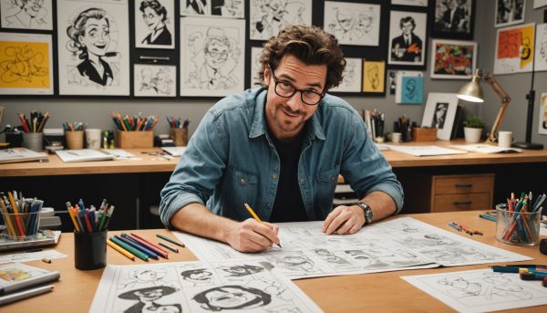 Comment créer une planche de BD comique ?